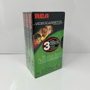 Sealed lot of 3 RCA vhs tapes